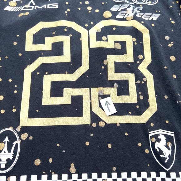 King Black Champion Racing Series #23 Long Sleeve Tee Graphic Jersey Womens XL - Picture 5 of 11